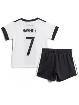 Tyskland Kai Havertz #7 Replika Hemmakläder Barn VM 2022 Kortärmad (+ byxor)